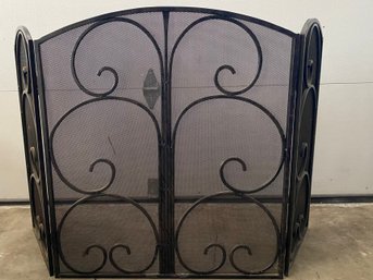 Wrought Iron Fire Place Screen