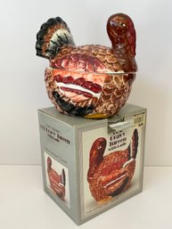 Fine Ceramic Turkey Gravy Boat