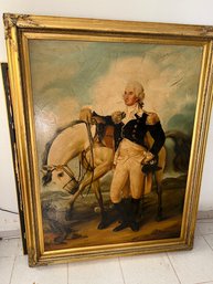 George Washington Painting Signed Walker
