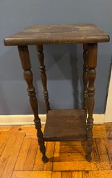 Wood Square Corner Or End Table