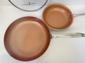 Copper Wear Pan And  Pan