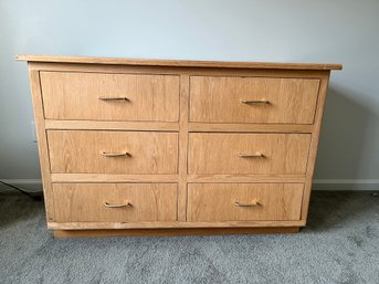 Oak 6 Draw Dresser