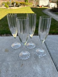 4- Champagne Flute Glassware