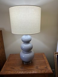 Grey Ceramic Lamp