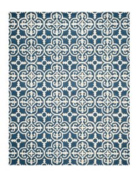 Safavieh Cambridge Navy And Ivory 6ft By 9ft Wool Rug