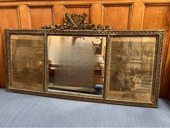 Late 19th Century Louis XVI Style Rectangular Mirror