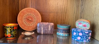 Trinket Boxes And Tray