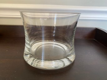 Glass Vase With Heavy Bottom