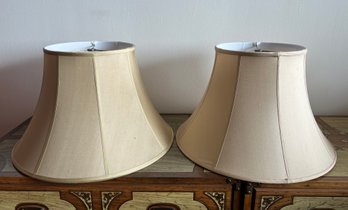 2-restoration Hardware Lamp Shades