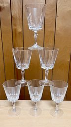 6 Crystal Wine Glassware