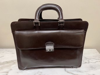 Mancini Leather Briefcase