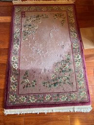 Chinese 90 Line Hand Knotted Tientsin  Rug Ca.1980s