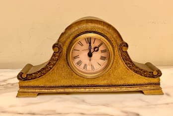Howard Miller Burnished Gold Table Top Clock 645-427