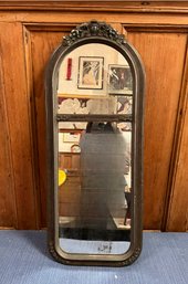 Oval Etched Glass Mirror