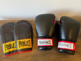 Everlast And Proforce 14oz Boxing Gloves