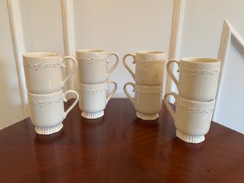 8 Mikasa Coffee Cups