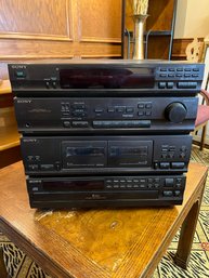 Sony Compact Disc Deck Receiver Model # HCD-451
