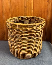 Vintage Large Rattan Basket