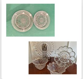 Crystal Plates, Platters And Bowls