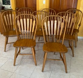 8-Richardson Brothers Company Spindle Back Chairs