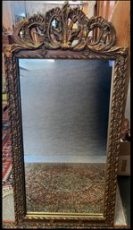 Ornate Gold Wood Mirror