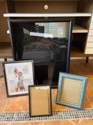 Shadow Box And 3 Photo Frames