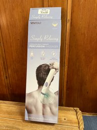 Vivitar Simply Relaxing Cordless Percussion Massager