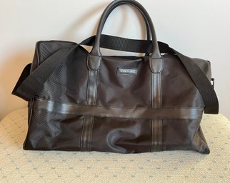 Kenneth Cole Nylon With Leather Trim Duffle