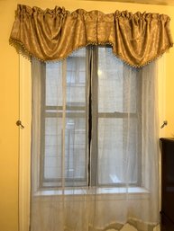 Sheer Curtains With Valance