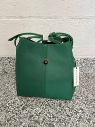 Lulu Darma Green Shoulder Bag