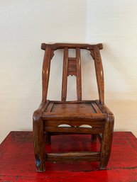 Antique Shan Dong Child Chair 80 Years Old