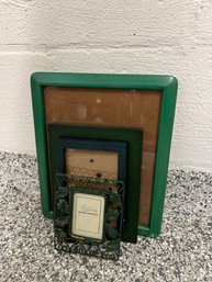 Green Color Frames: Assorted Sizes