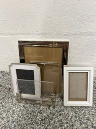 White, Silver, And Acrylic Frames: Assorted Sizes