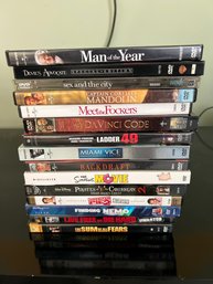 Lot Of DVDs And DVD Player