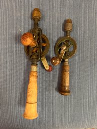 Antique Hand Drill: Made In Germany And Japan