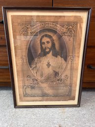 1920s Consecration Of The Sacred Heart Family