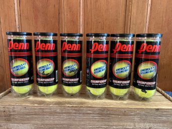 6- Tubes Penn Tennis Balls