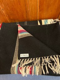Ortegas 100 Wool Hand Woven Rug/throw Chimayo Mexico