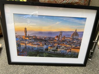 Photograph Of Florence Catherdral Duomo And City