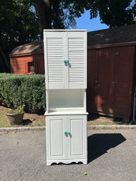 White Tall Cabinet