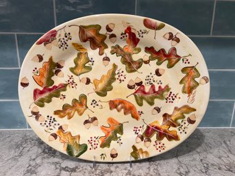 Zrike Hand Painted Platter