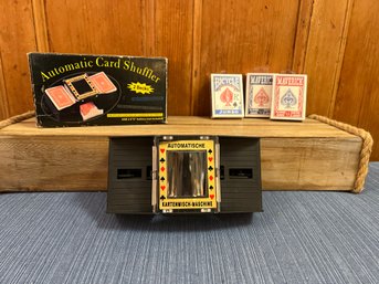 3- Brand New Deck Of Cards And Automatic Card Shuffler