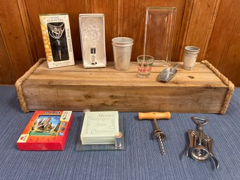 Bar Lot: Coasters, Wine Stoppers, Shot Glasses, Bottle Openers, And More
