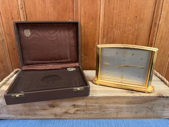 Luxor Mantle Clock With Case