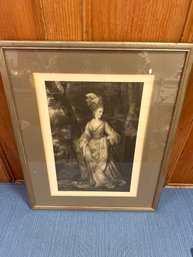 Mrs. Carnac, Antique Photogravure After Sir Joshua Reynolds, Ca. 1903-1905