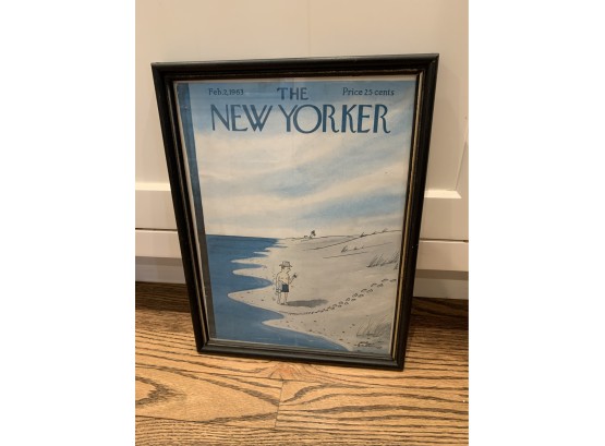 Set Of 2 New Yorker Prints And NY Times Print