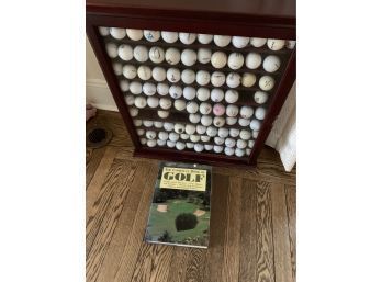 Golf Balls, Case And Book