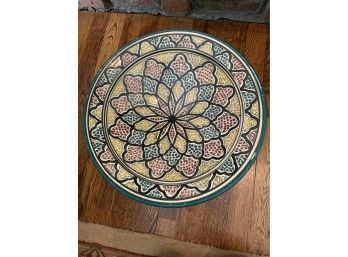 Safi Pottery Glazed Platter/bowl