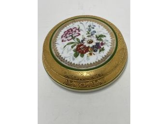 Limoges Trinket Bowl With Cover