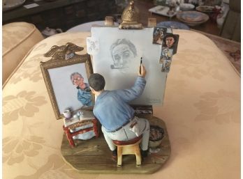 Norman Rockwell's Self Portrait